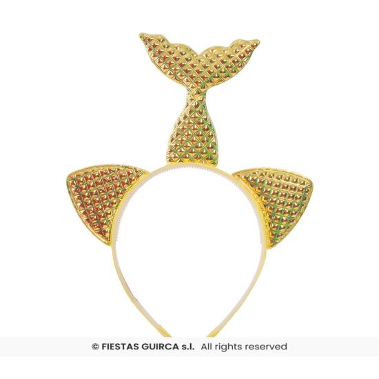 Diadema Sirena Dorada