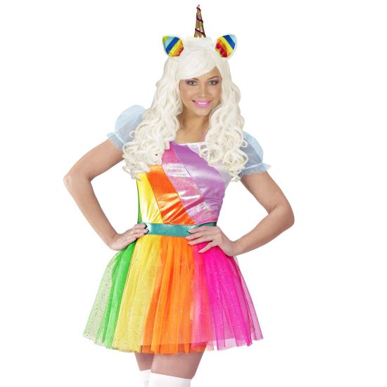 Diadema de Unicornio Multicolor