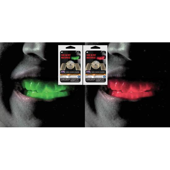 Dientes de Terror Zombies color oscuridad