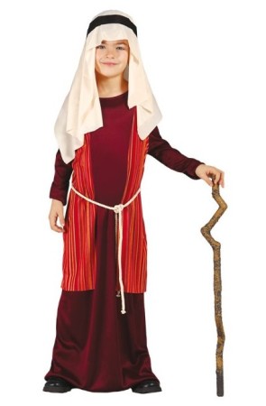 Disfraz  Hebreo Pastor Rojo infantil