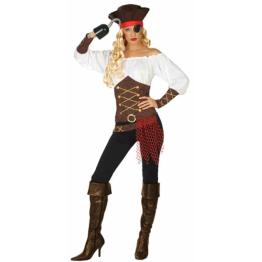 Disfraz  Mujer Pirata del Caribe Sexy