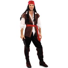 Disfraz  Pirata de los Mares talla única