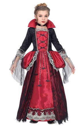 Disfraz  Reina Vampira en talla infantil