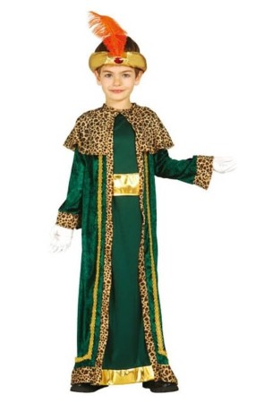 Disfraz  Rey Mago Verde Infantil