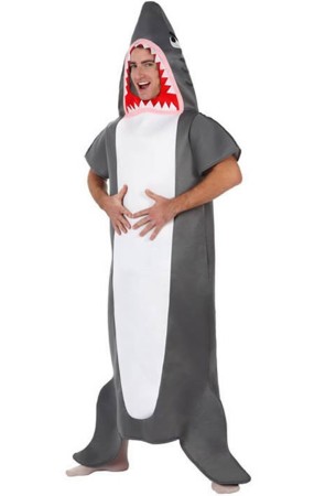 Disfraz  Tiburón Blanco adulto