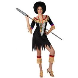 Disfraz  Zulú Africana adulta