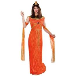 Disfraz adulta Egipcia Naranja
