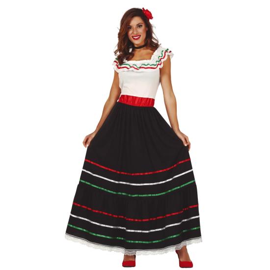 Disfraz adulta Mexicana Low Cost