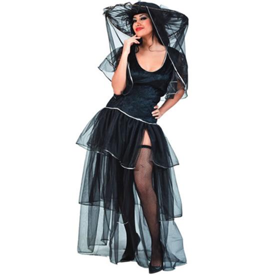 Disfraz Mujer Halloween Viuda Negra