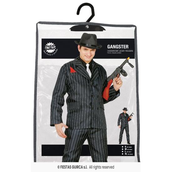 Disfraz adulto Gangster Malo