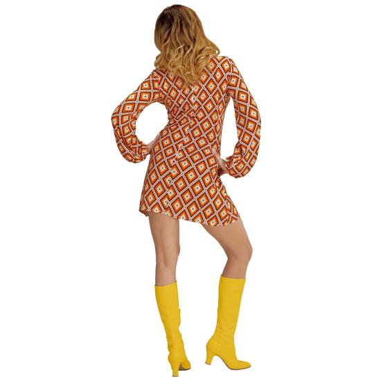 Disfraz Mujer Groovy años 70 adulta