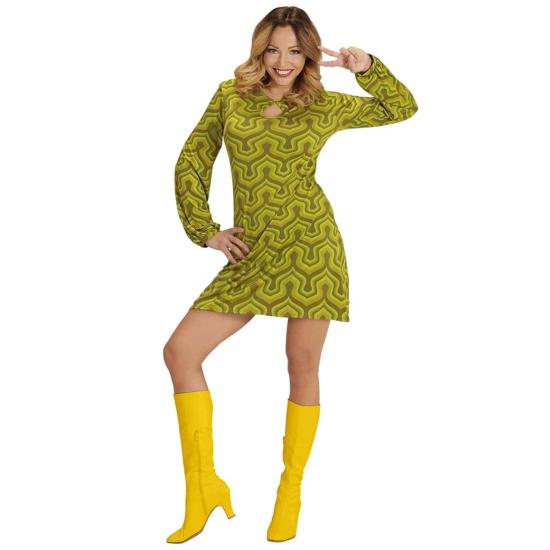 Disfraz Mujer Groovy años 70 Wallpaper.adulta