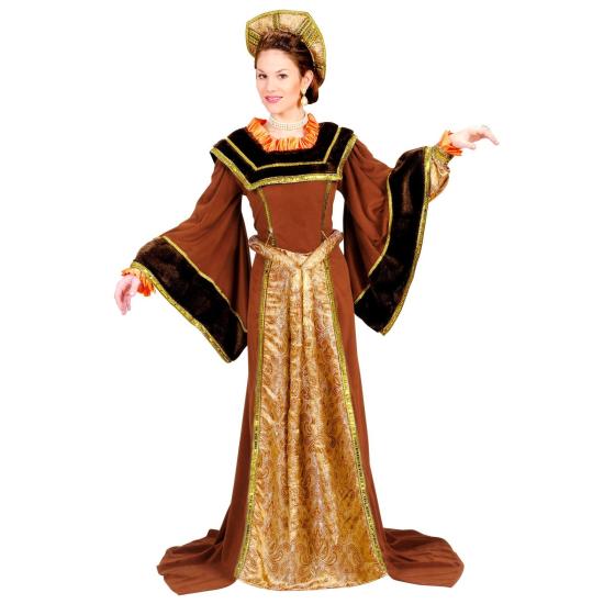 Disfraz adulto Tudor Chica Lujo Disfraz adulto Tudor Chica Lujo