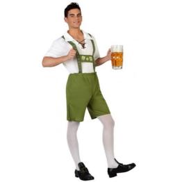 Disfraz Alemán Peto Verde Oktoberfest chico