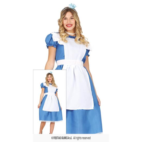 Disfraz Alicia País de las Maravillas Económico adulta