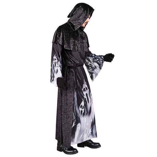 Disfraz Almas que Gritan para Hombre – Túnica con Capucha, Capa y Cinturón