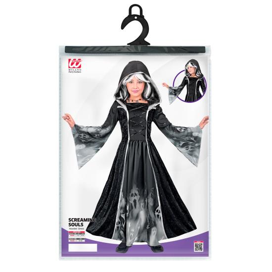 Disfraz Almas que Gritan para Niña – Vestido con Capucha