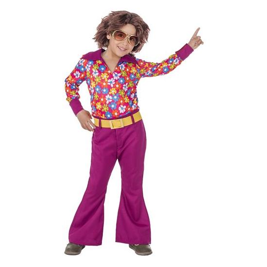 Disfraz Años 70 Flores para Niño.