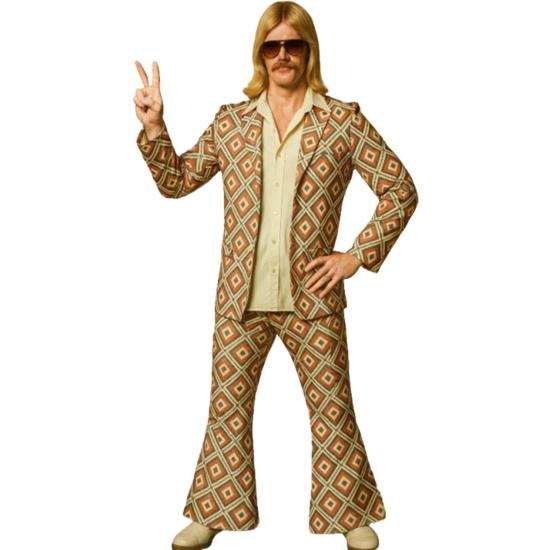 Disfraz  Años 70 Rombo para hombre.