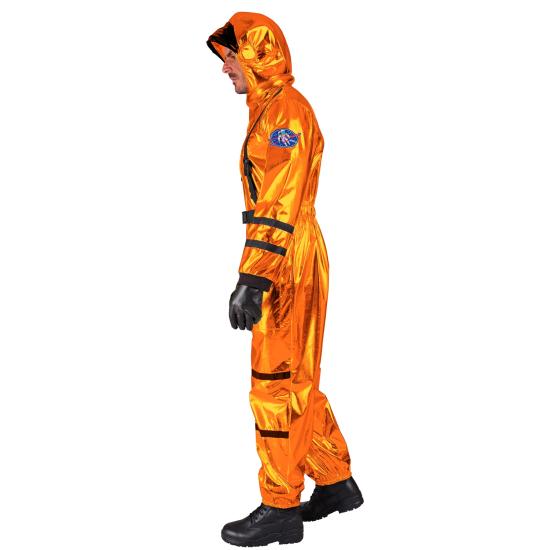 Disfraz Astronauta colonizador para adulto color Naranja Disfraz Astronauta colonizador para adulto color Naranja