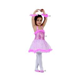 Disfraz Bailarina Rosa talla 3-4 años