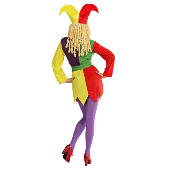 Disfraz Bufón Colores para mujer