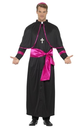 Disfraz Cardenal Iglesia adulto