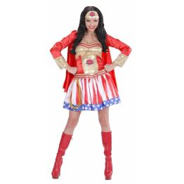 Disfraz Chica Superheroína  América