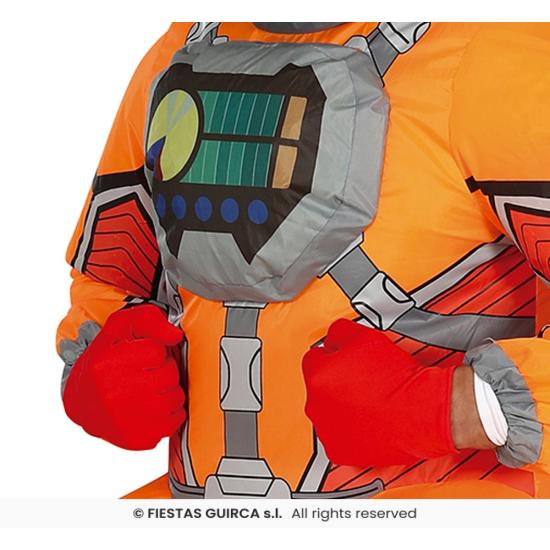 Disfraz Cohete Hinchable adulto