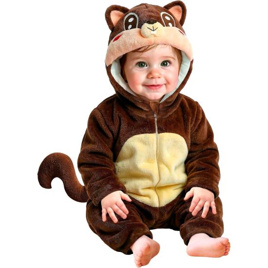 disfraz de ardilla para bebés