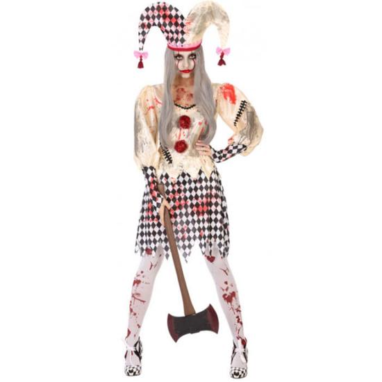 Disfraz de Arlequín Sangriento mujer Disfraz de Arlequín Sangriento mujer