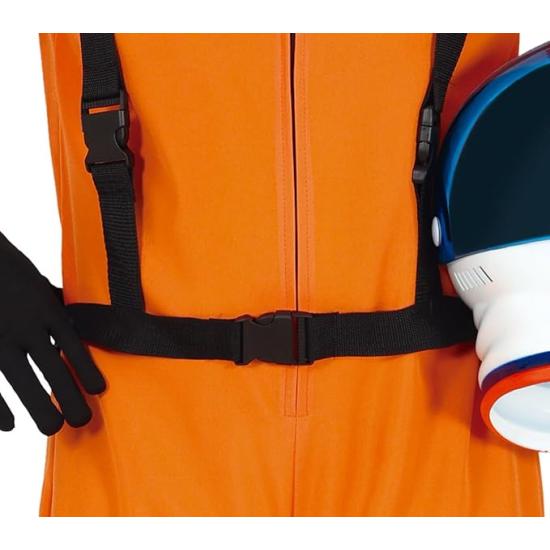 Disfraz de Astronauta Naranja para adultos
