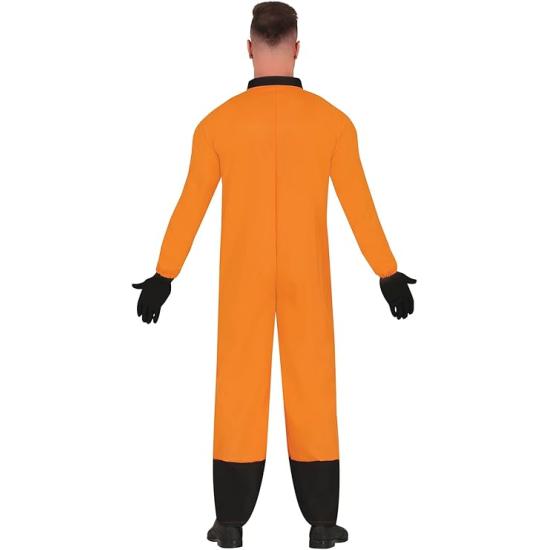 Disfraz de Astronauta Naranja para adultos