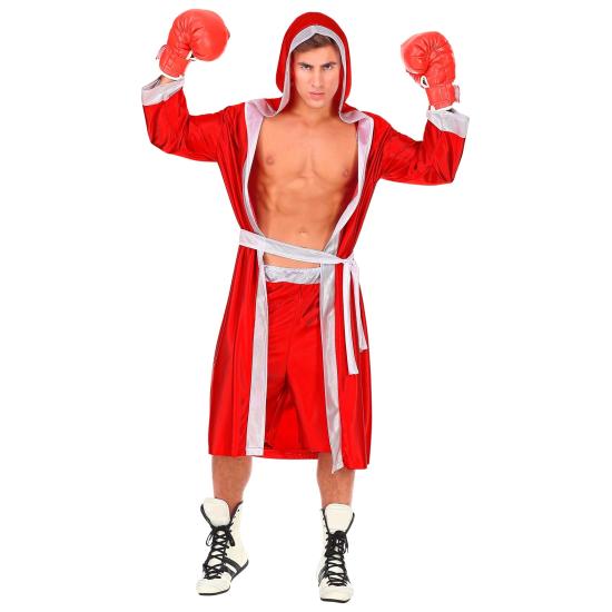 Comprar Disfraz de Boxeador Rojo - Disfraces de Deporte para Hombre