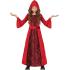Disfraz de Bruja Roja con Capucha para Niña