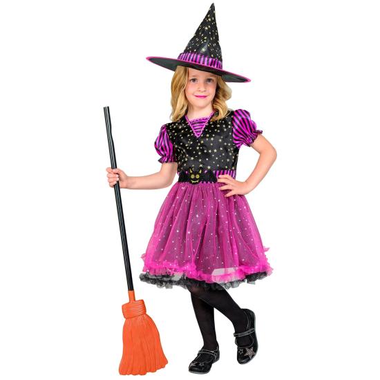 Disfraz de Bruja Rosa talla infantil Disfraz de Bruja Rosa talla infantil