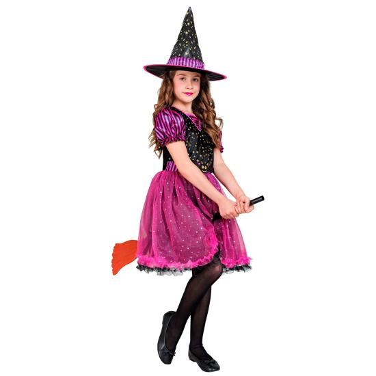 Disfraz de Bruja Rosa talla infantil Disfraz de Bruja Rosa talla infantil
