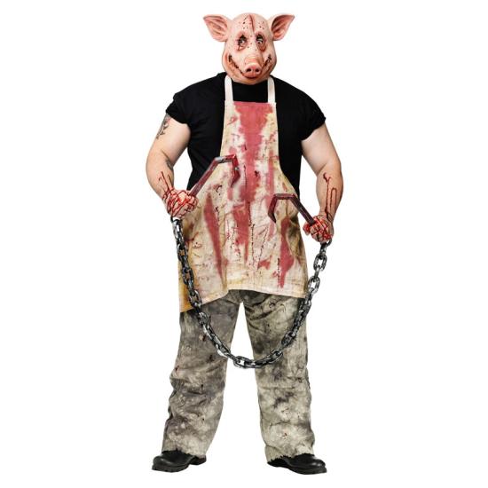 Disfraz de Cerdo Carnicero para Adulto