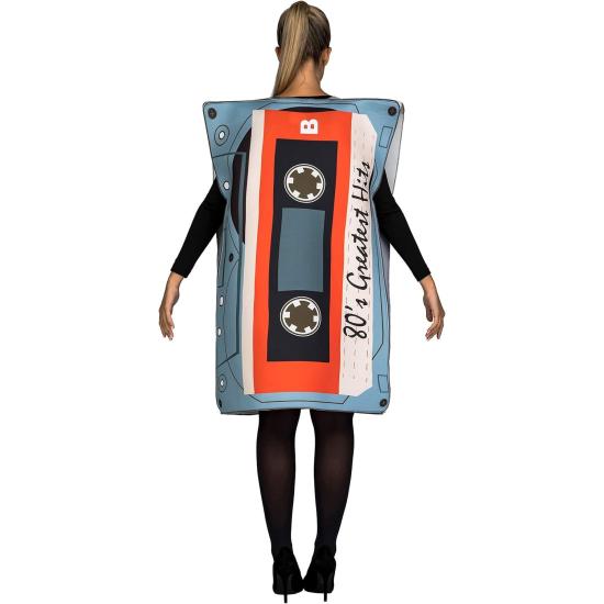 Disfraz de Cinta Cassette años 80 para adulto Retro