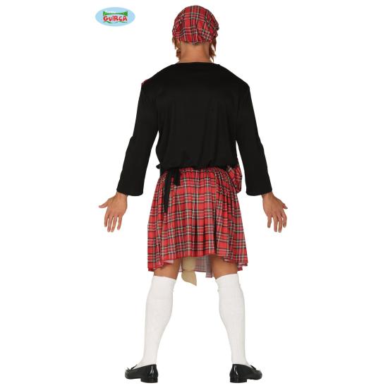 Disfraz de escocés con sorpresa para adulto Disfraz de escocés con sorpresa para adulto