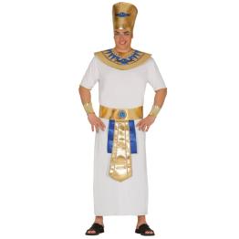 Disfraz de faraón dorado hombre ^