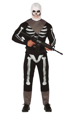 Disfraz de Fortnite Skull Trooper para adulto