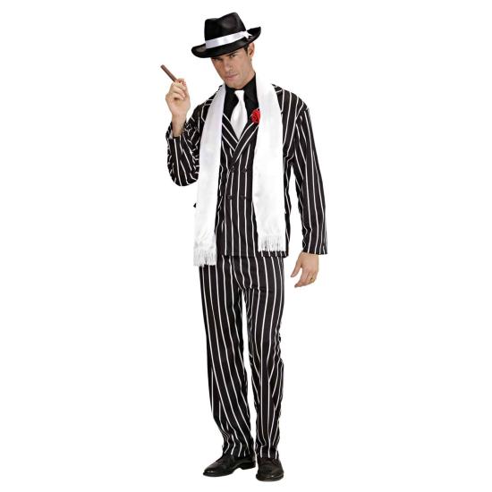 Disfraz de Ganster años 20 talla adulto