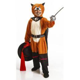 Disfraz infantil de Gato con Botas.