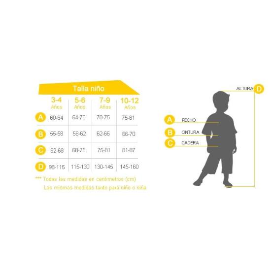 Disfraz de Goyesco para niño económico