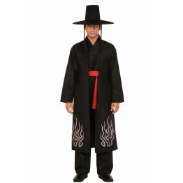 Disfraz de Guerrera K-Pop Demonio Jinu para Hombre