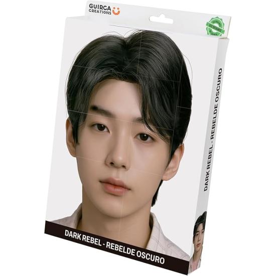 Disfraz de Guerrera K-Pop Peluca Jinu