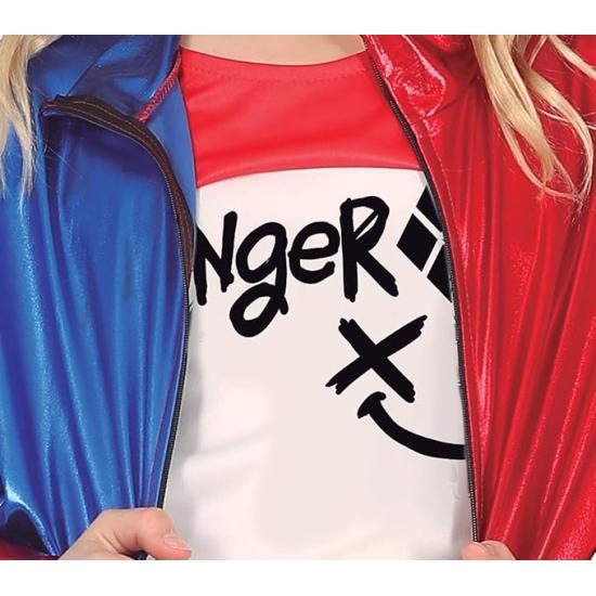 Disfraz de Harley Quinn para niña – Chaqueta, Pantalón y Camiseta Disfraz de Harley Quinn para niña – Chaqueta, Pantalón y Camiseta