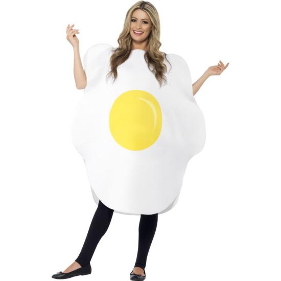 Disfraz de Huevo Frito para Adulto Disfraz de Huevo Frito para Adulto