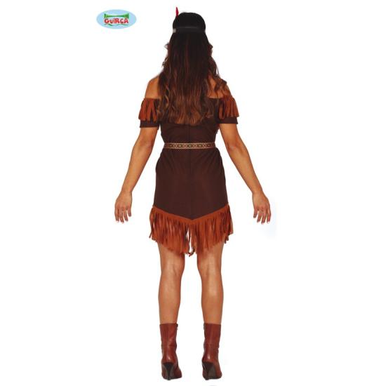 Disfraz de india para chica marrón